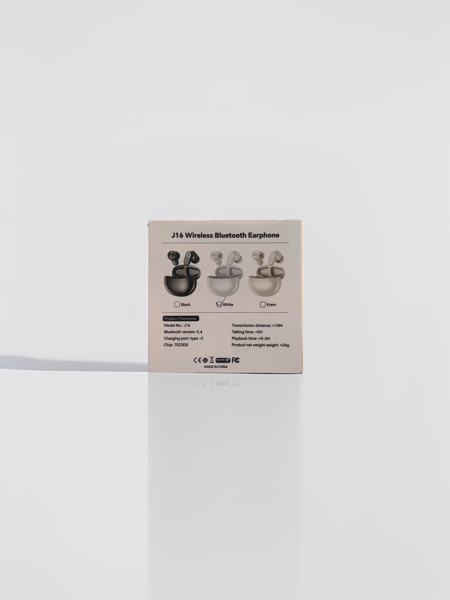 M.A.N.U J16 Wireless Bluetooth Headset - Kitar