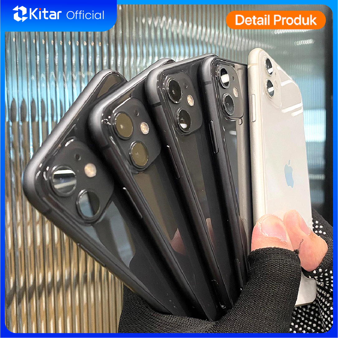 iPhone 11 Second Original Resmi IMEI Permanen + Garansi 1 Tahun - Kitar