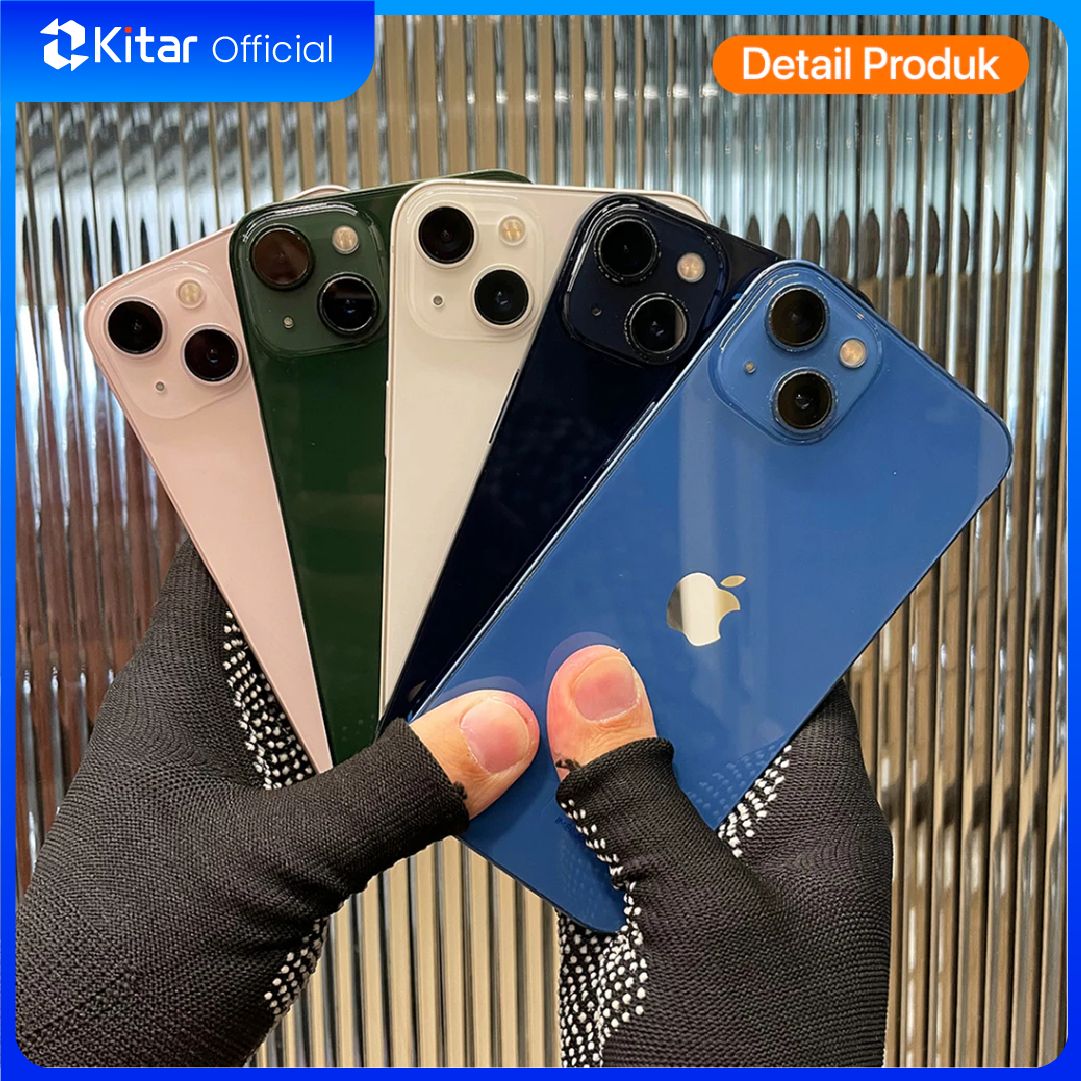 iPhone 13 Second Original Resmi IMEI Permanen + Garansi 1 Tahun Kitar