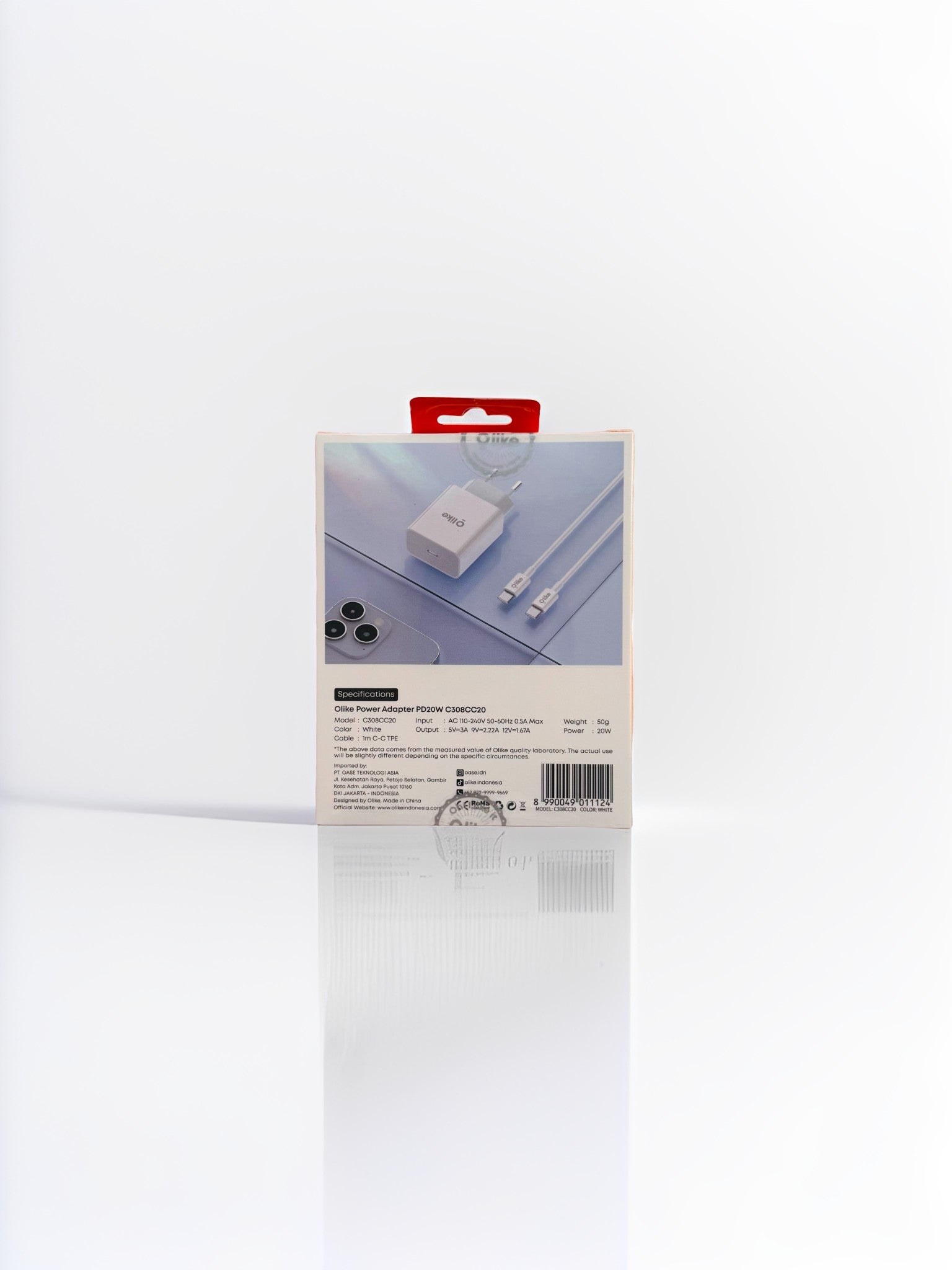 Olike Power Adaptor (20W) fast charging